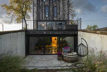 Dom-wiatrak, projekt o4 architekci