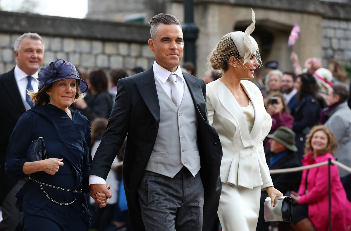 Robbie Williams na ślubie księżniczki Eugenii i Jacka Brooksbanka 