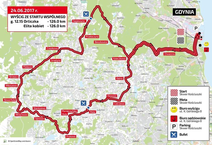 Trasa 125 km kobiety