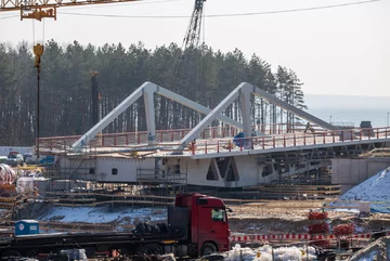 Przekop Mierzei Wiślanej. Stan prac na 10 marca 2021r. 