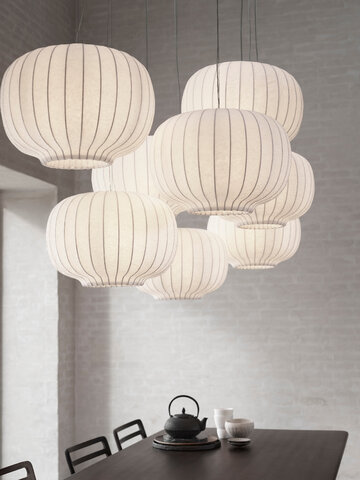 Papierowe lampy marki Vipp Vipp, lampy