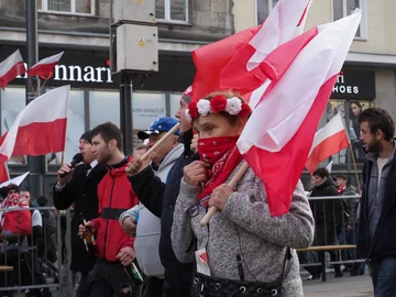 Marsz Niepodległości 2021 w Warszawie 