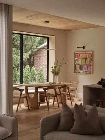 Minimalistyczny dom dla młodej rodziny, projekt LN Studio 