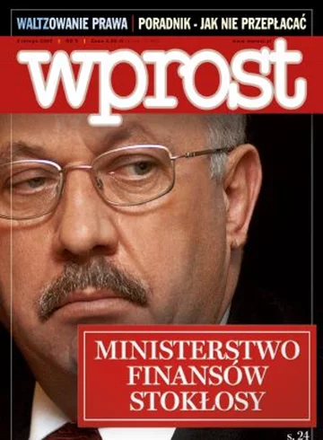 Okładka tygodnika Wprost nr 5/2007 (1258)