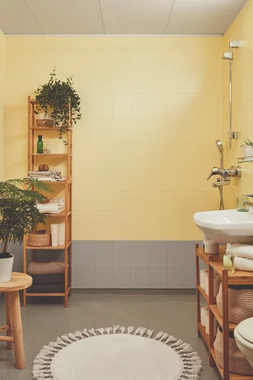 Żółty we wnętrzach 