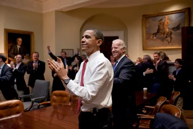 Kadr z serialu dokumentalnego „Obama: Ku doskonalszej unii”