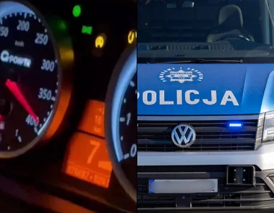 Miniatura: Pędził BMW 380 km/h po warszawskich...