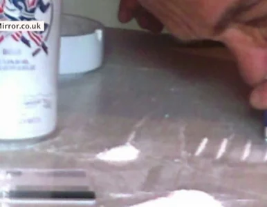 Miniatura: Gwiazda "Gwiezdnych Wojen" popija kokainę...