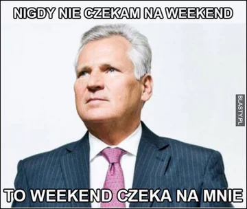 Mem z Aleksandrem Kwaśniewskim 