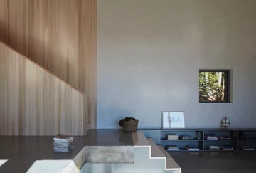 Dom na stromej działce, projekt Atelier Carle 