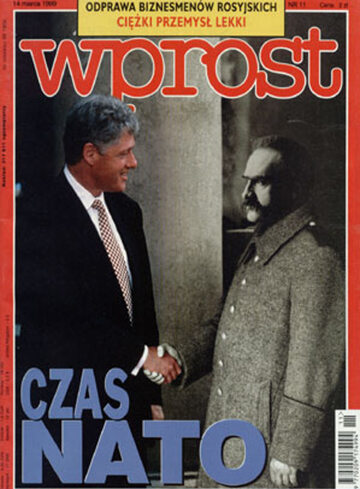 Okładka tygodnika Wprost nr 11/1999 (850)