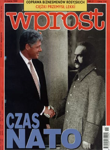 Okładka tygodnika Wprost nr 11/1999 (850)