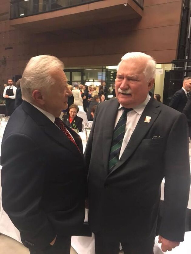 74. urodziny Lecha Wałęsy w ECS 