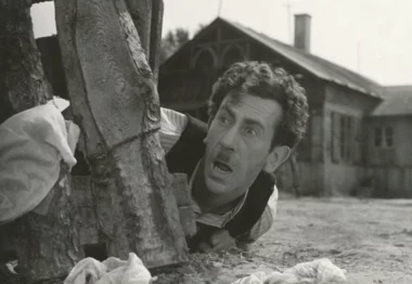 Jan Kobuszewski w filmie „Szczęściarz Antoni” (1960)