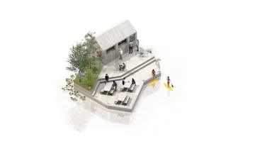 Land on water, projekt: Maritime Artchitecture Studio MAST /  Hubert Rhomberg & venture studio FRAGILE 