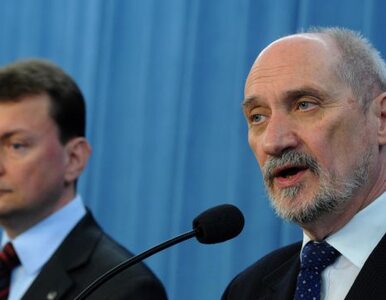 Miniatura: Macierewicz: prokuratura nie,  wie na ile...