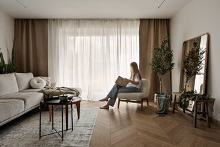 Japandi w Katowicach – harmonia prostoty i natury, projekt Avo Architekci