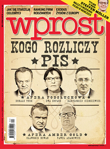 Okładka tygodnika Wprost nr 4/2016 (1721)