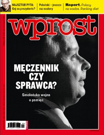 Okładka tygodnika Wprost nr 30/2010 (1433)