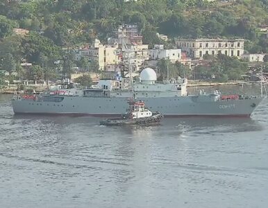 Miniatura: Rosyjski statek szpiegowski zacumował w...