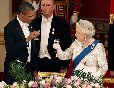 Miniatura: Obama bawił u królowej