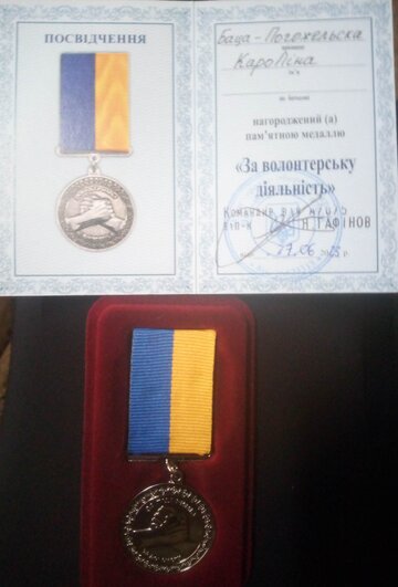 Medal dla&nbsp;Karoliny Bacy-Pogorzelskiej