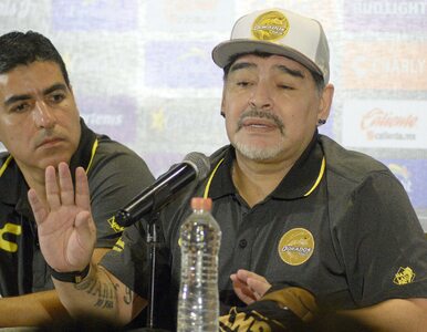 Miniatura: Diego Maradona trafił do szpitala. Miał...