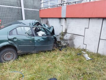 Wypadek na&nbsp;DK7 w&nbsp;Skarżysku-Kamiennej