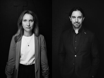 Architekci Emilia Dudzińska i&nbsp;Bartosz Trzop z&nbsp;pracowni Trzop Architekci