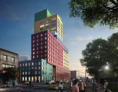 Budynek jak z Tetrisa. Na Manhattanie powstaje ciekawy projekt