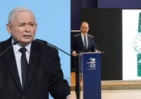 Miniatura: Kaczyński komentuje „aferę zegarkową”....