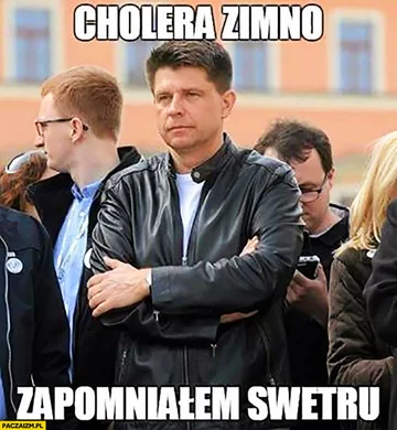 Mem z Ryszardem Petru 