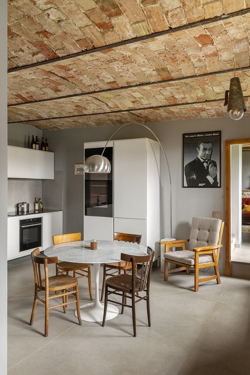 Wnętrza starego domu w północnych Włoszech, projekt Lascia La Scia