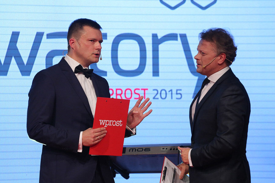 Innowatory „Wprost” 2015 Gala była zwieńczeniem V edycji rankingu najbardziej innowacyjnych polskich przedsiębiorstw prowadzonego przez tygodnik „Wprost” od 2011 r. Statuetki INNOWATORÓW trafiają do najlepszych firm w najbardziej dynamicznych sektorach gospodarki. Sektory te to: