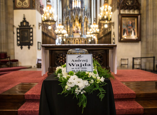 Miniatura: Pogrzeb Andrzeja Wajdy
