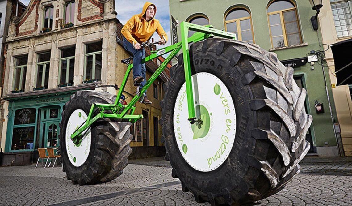Najcięższy rower Najcięższy możliwy do jazdy rower waży 860 kg i zbudowany przez Jeffa Peetersa (Belgia).