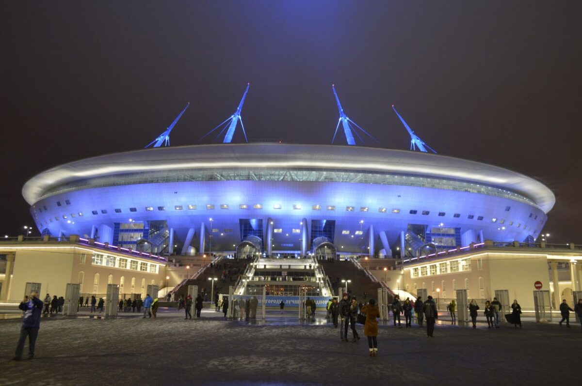Stadion Kriestowskij w Petersburgu 