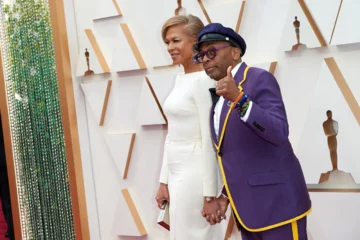 Tonya Lewis Lee i Spike Lee podczas 92. ceremonii rozdania Oscarów w 2020 roku 