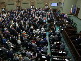 Miniatura: Ustawa o użyciu broni na granicy. Sejm...