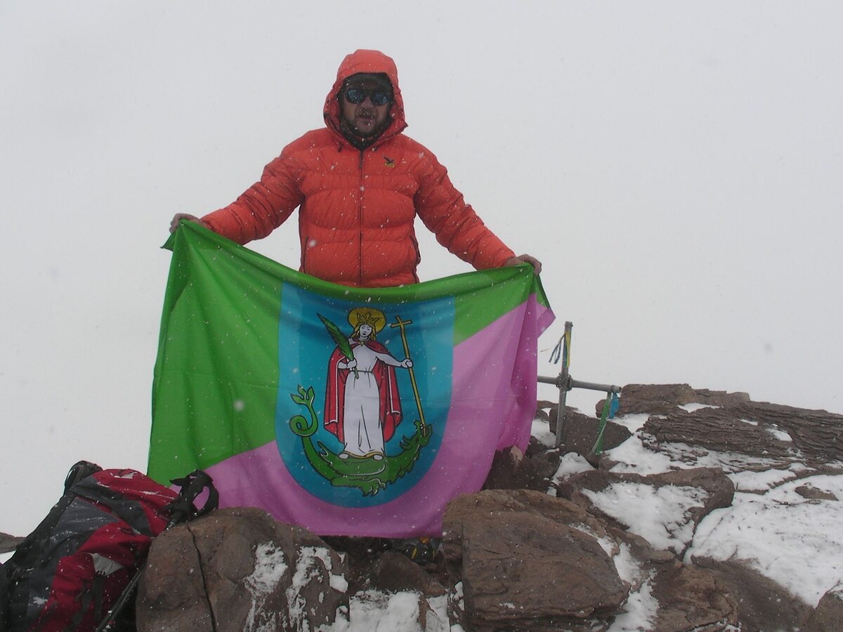 Na szczycie Aconcagui (fot.Z.Berdychowski)