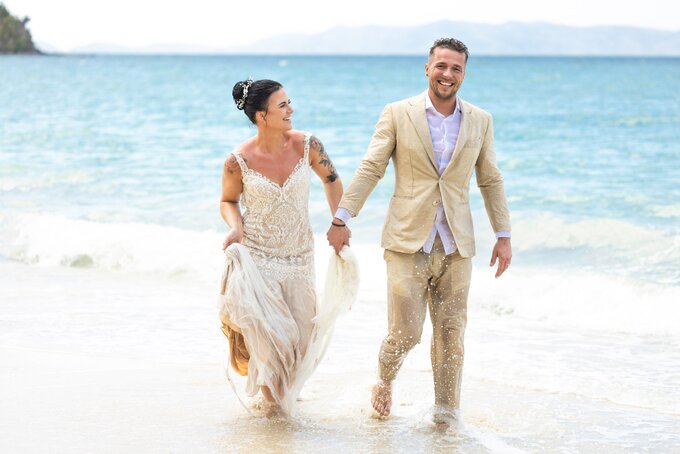 Kadr z programu „Skok na głęboką wodę”