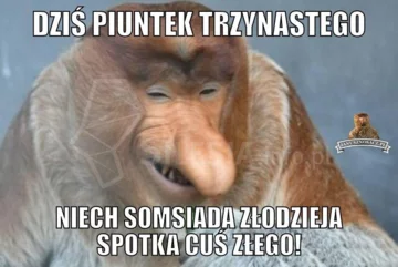 Piątek trzynastego – mem 
