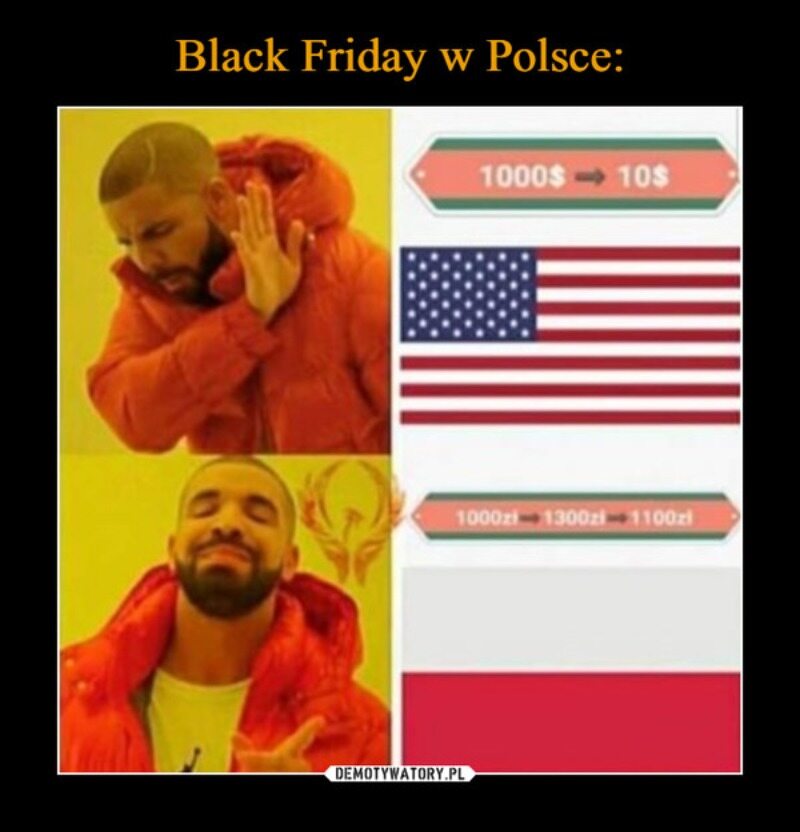 Mem z okazji Black Friday 