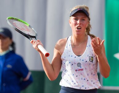 Miniatura: Magdalena Fręch zagra w drugiej rundzie...