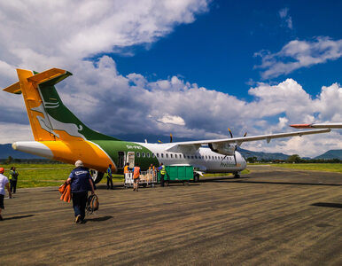 Miniatura: Samolot rozbił się na terenie Tanzanii....