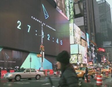 Miniatura: Największy elektroniczny billboard świata...