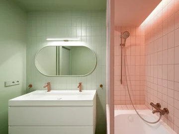 Mieszkanie w bloku z lat 50., projekt B² Architecture 