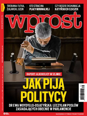 Okładka tygodnika Wprost nr 38/2019 (1903)