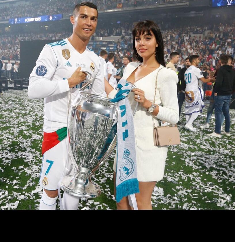 Cristiano Ronaldo z narzeczoną Georginą 