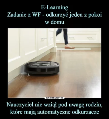 Mem o nauce zdalnej 